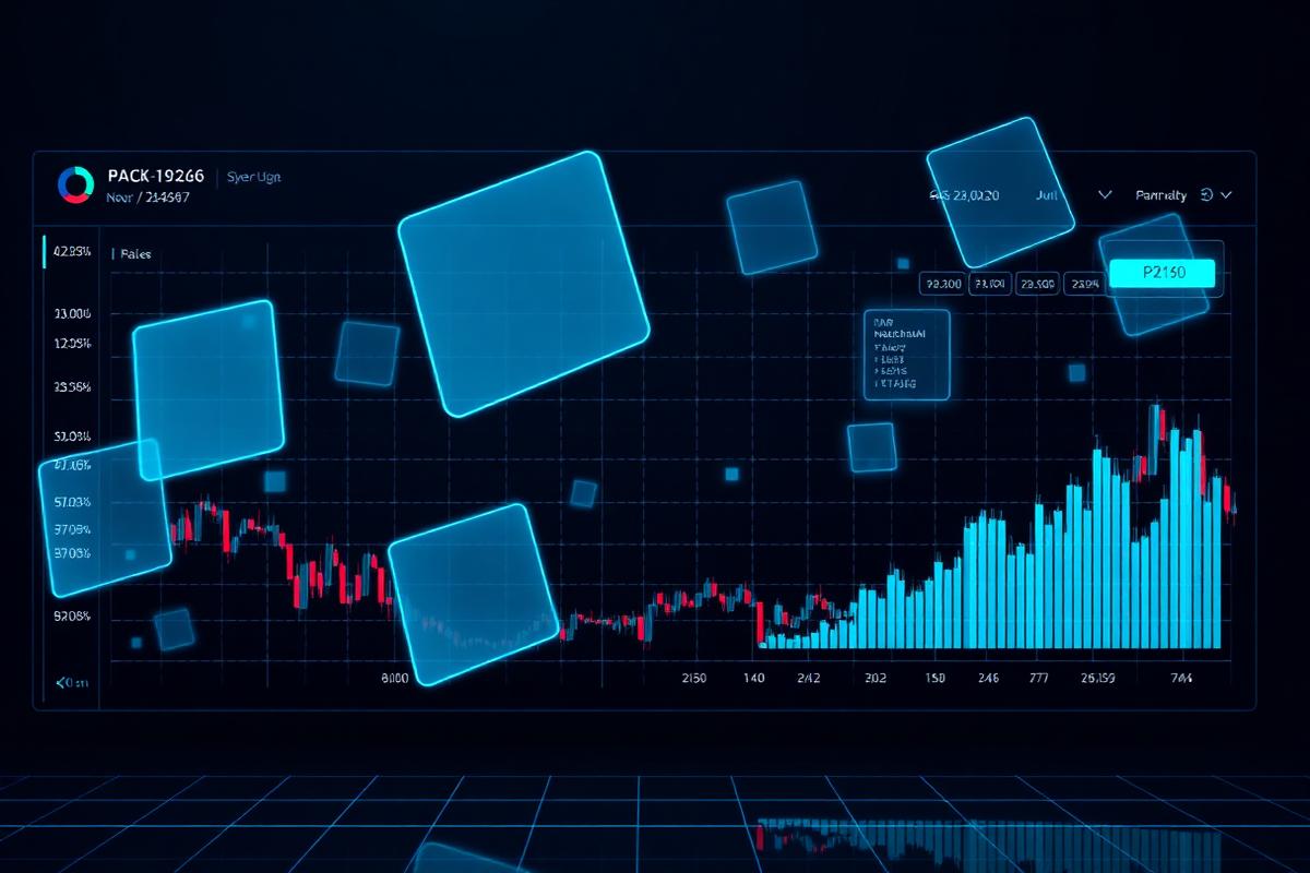 Illustration representing the Blumberg Global trading platform research environment